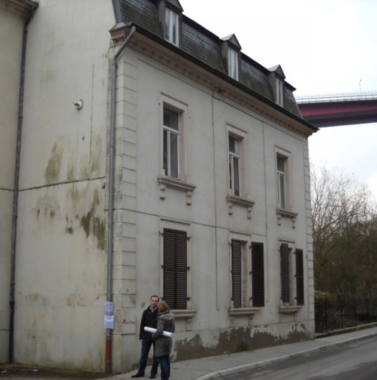 façade rue avant travaux