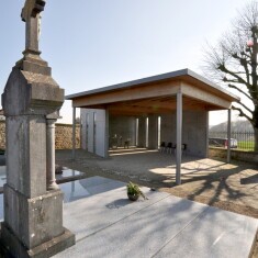 Auvent cimetière